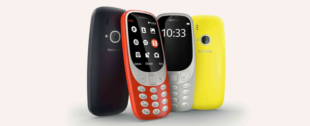 2017 Marca a Volta do Nokia 3310