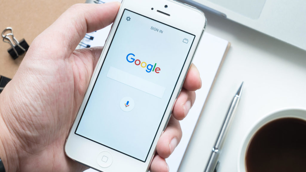 Como excluir pesquisas recentes no Google