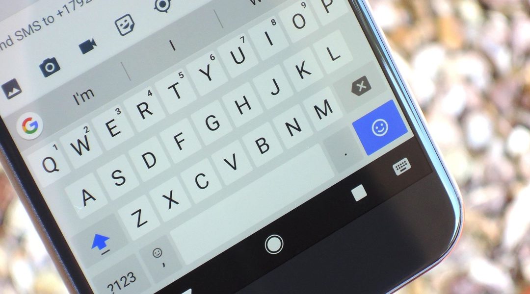 Como descartar sugestões de palavras do teclado Gboard