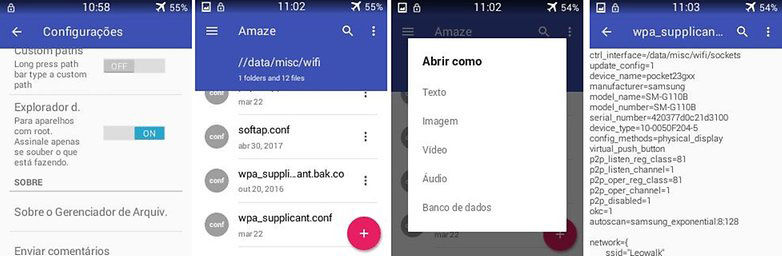 Como mostrar a senha do Wi-Fi no Android