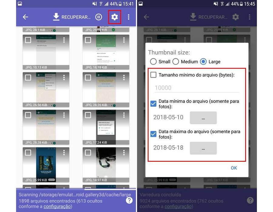 3 passos para recuperar fotos no Android