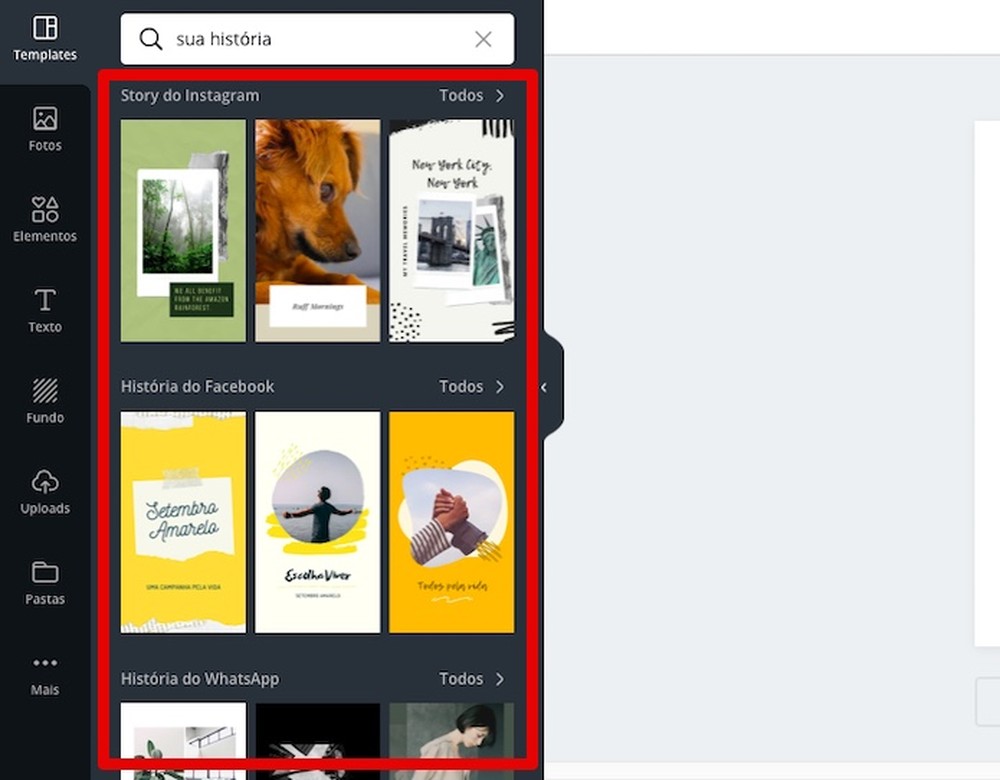 Aprenda a fazer Stories animados com o Canva