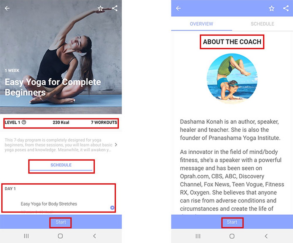 Como usar o app Daily Yoga