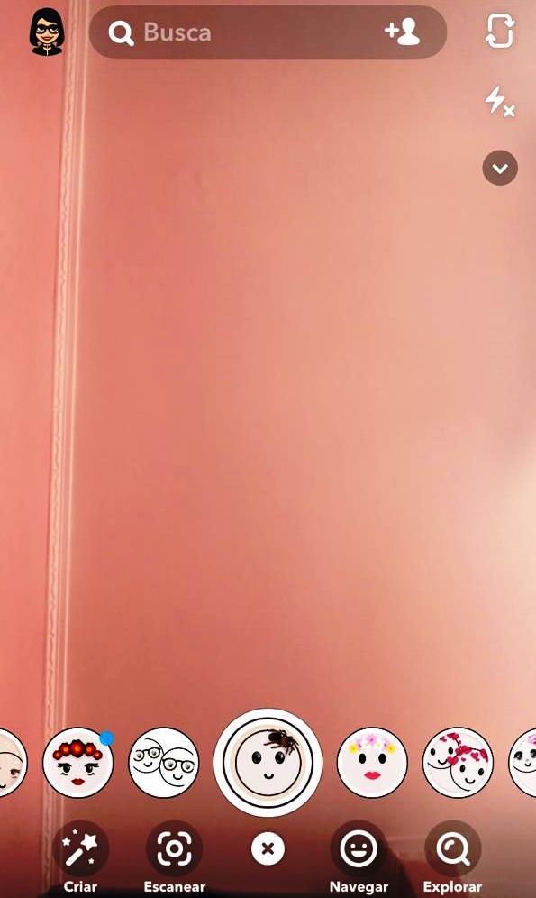 Filtro de aranha do Snapchat; Aprenda a usar