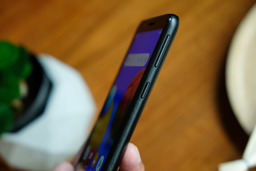 Botões laterais do Samsung Galaxy A01