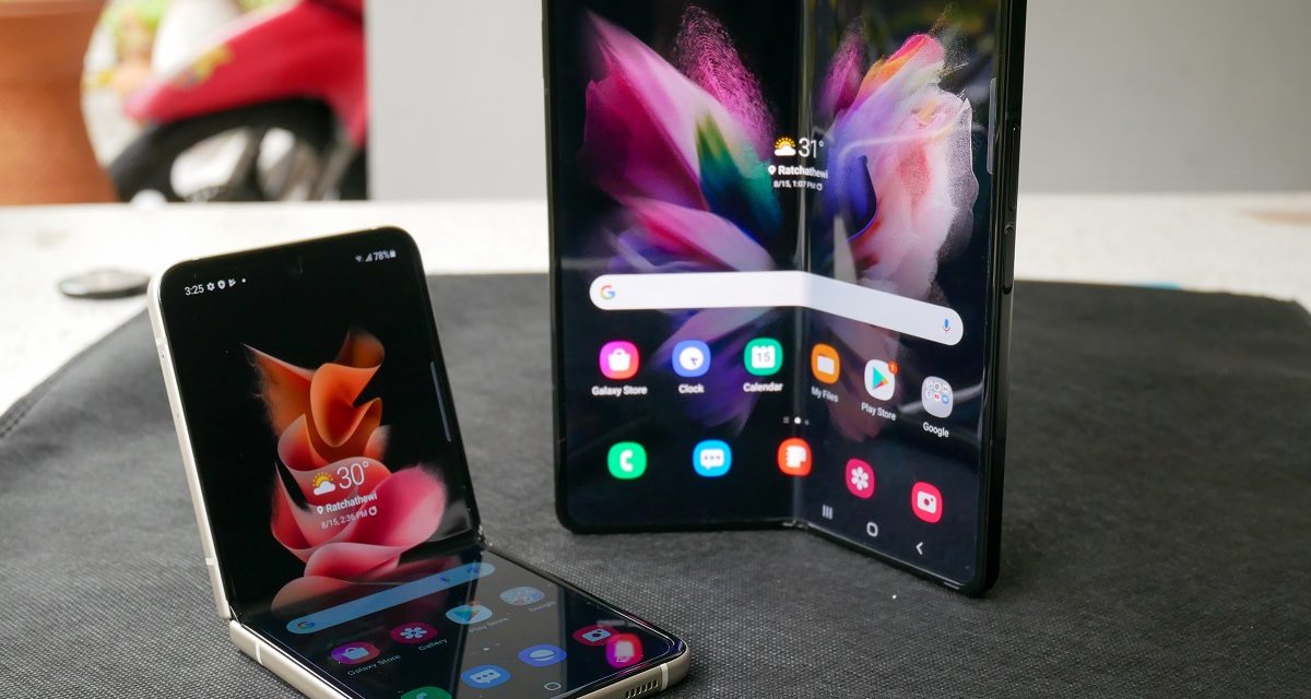 Descubra quais são os modelos de celular Samsung que dobram