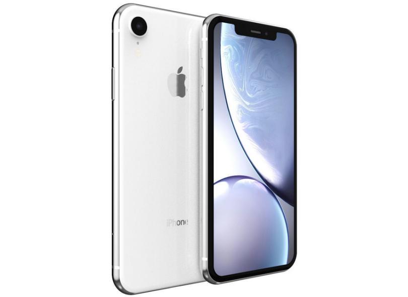 Imagem mostrando um iPhone XR.
