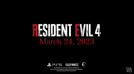 Printscreen do trailer oficial de Resident Evil 4.